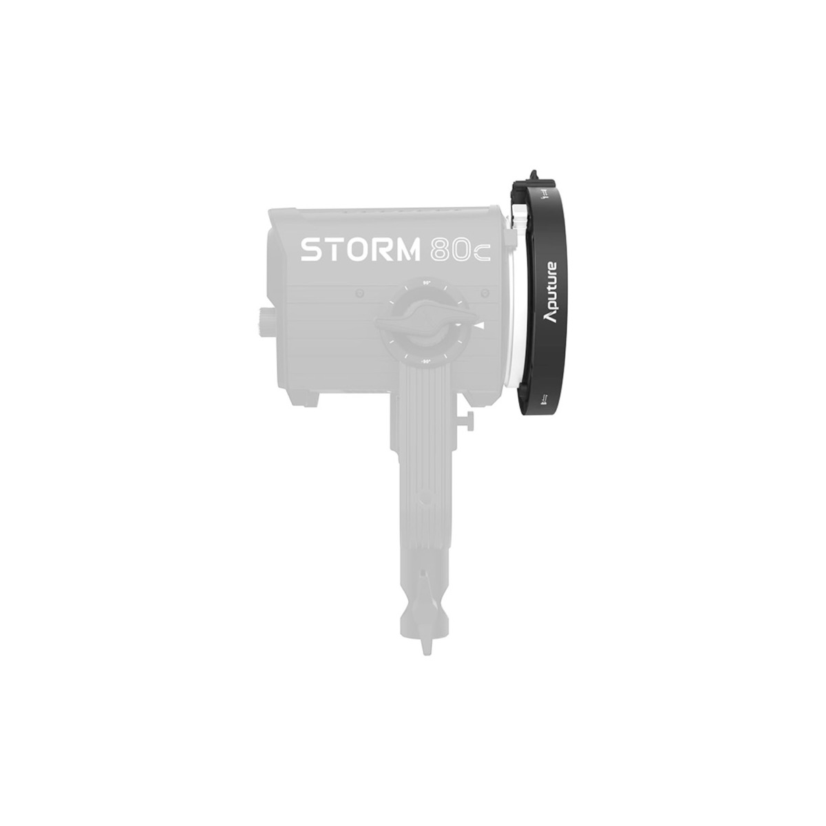 Ngàm chuyển Aputure STORM 80c Bowens Mount Adapter | Chính Hãng | Fullvat