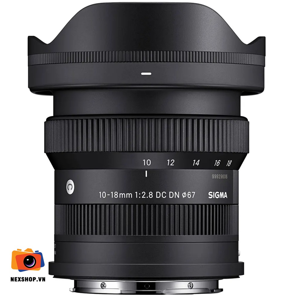 ỐNG KÍNH SIGMA 10-18MM F2.8 DC DN (C) Chính hãng - E-Mount
