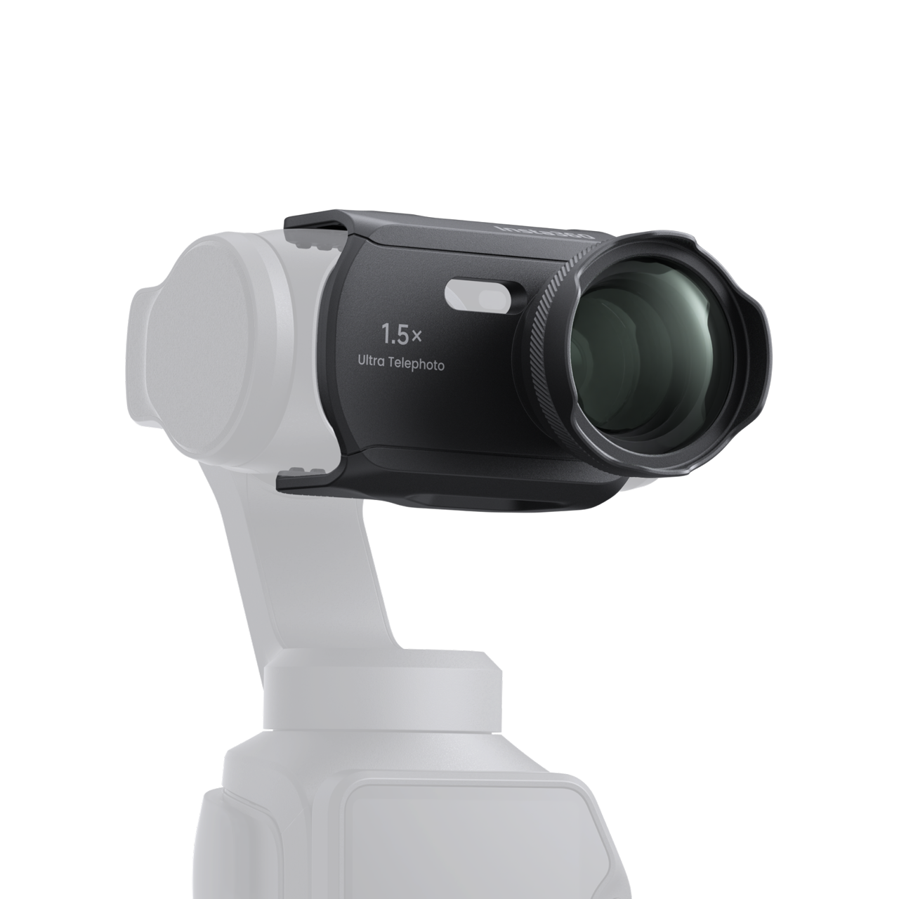 Ống kính Tele 1.5x gắn trên camera gimbal Insta360 Luna Ultra