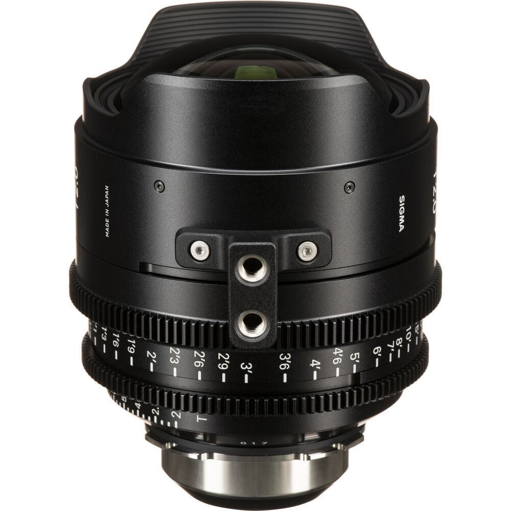 Ống kính Cine Sigma 14mm T2 FF High Speed Prime với /i Technology ngàm PL (Feet)