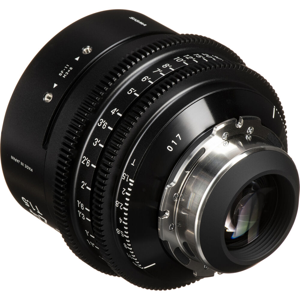 Ống kính Cine Sigma 14mm T2 FF High Speed Prime với /i Technology ngàm PL (Feet)