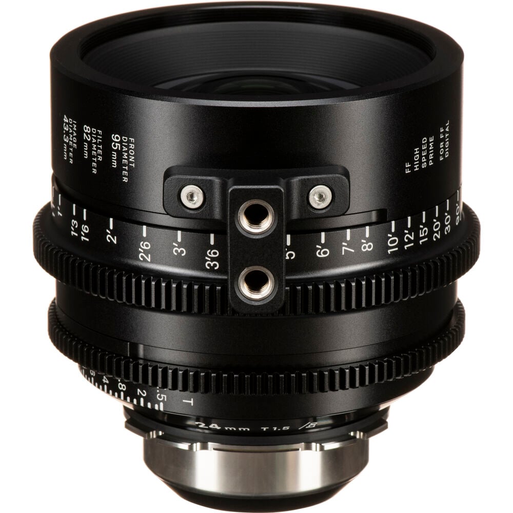 Ống kính Cine Sigma 24mm T1.5 FF High Speed Prime với /i Technology ngàm PL (Feet)