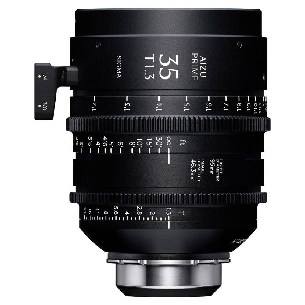Ống kính Cine Sigma 35mm T1.3 LF FL Aizu Prime Line