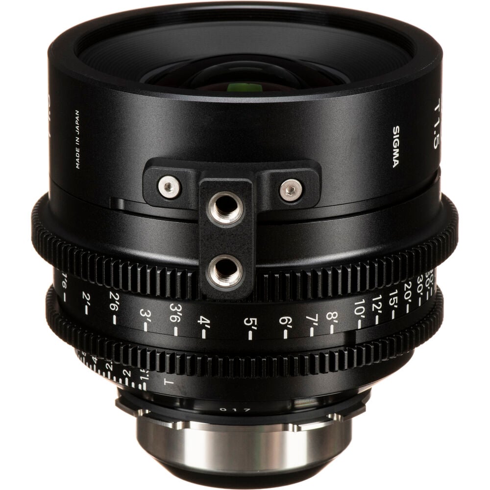 Ống kính Cine Sigma 35mm T1.5 FF High Speed Prime với /i Technology ngàm PL (Feet)