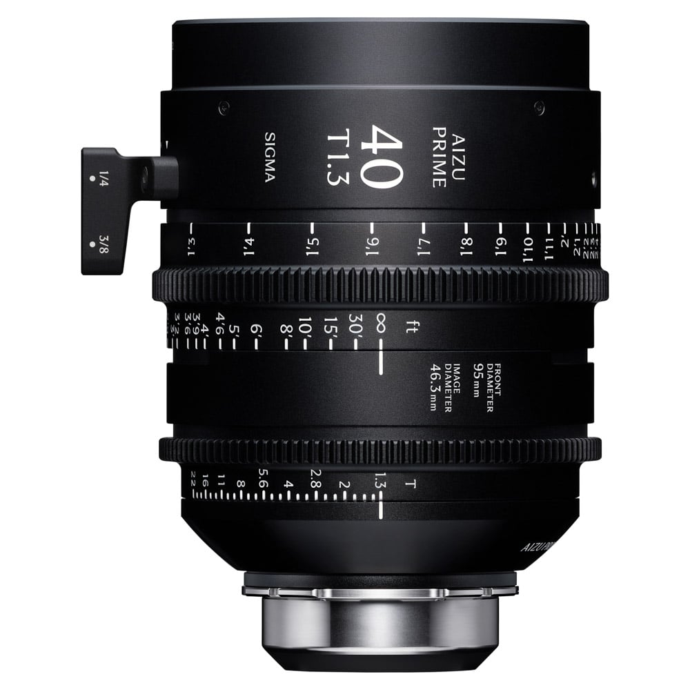 Ống kính Cine Sigma 40mm T1.3 LF FL Aizu Prime Line