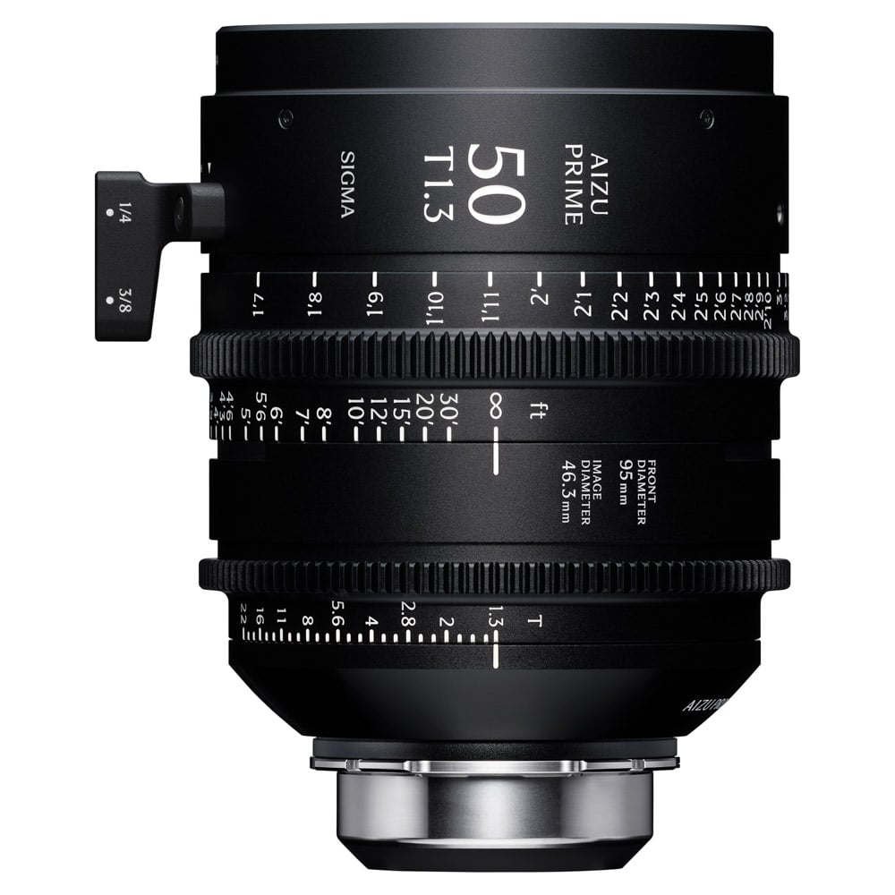 Ống kính Cine Sigma 50mm T1.3 LF FL Aizu Prime Line