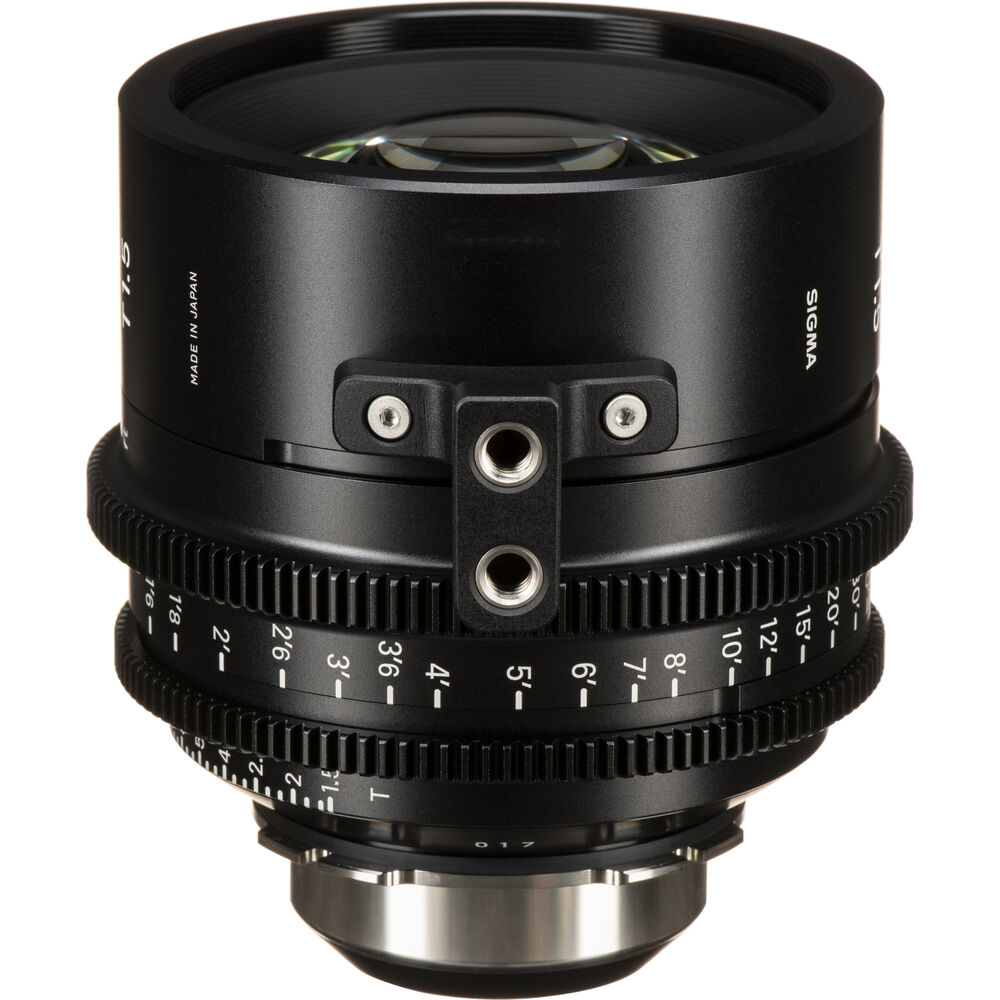 Ống kính Cine Sigma 50mm T1.5 FF High Speed Prime với /i Technology ngàm PL (Feet)