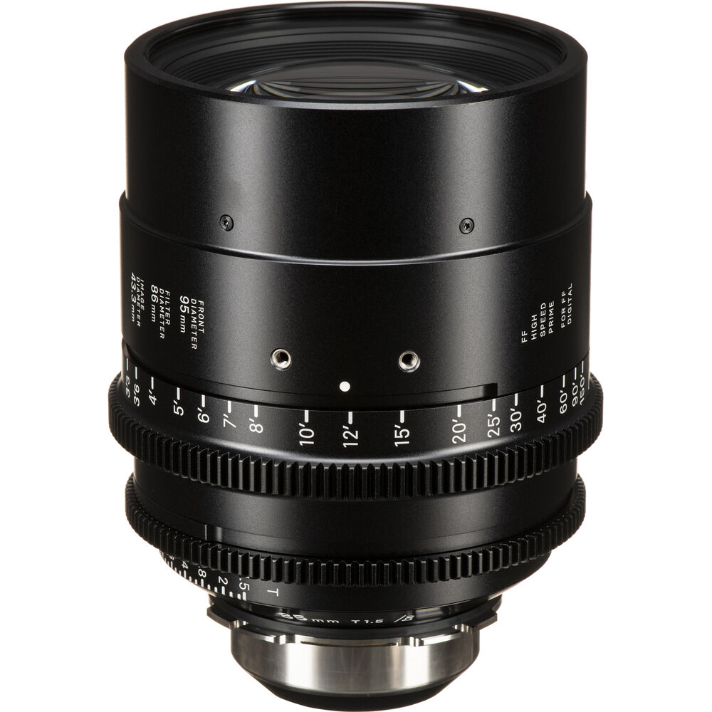 Ống kính Cine Sigma 85mm T1.5 FF High Speed Prime với /i Technology ngàm PL (Feet)