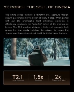 Ống kính DZOFILM Arcana 1.5x Anamorphic T2.1 Full-Frame 32mm | Chính Hãng | Fullvat