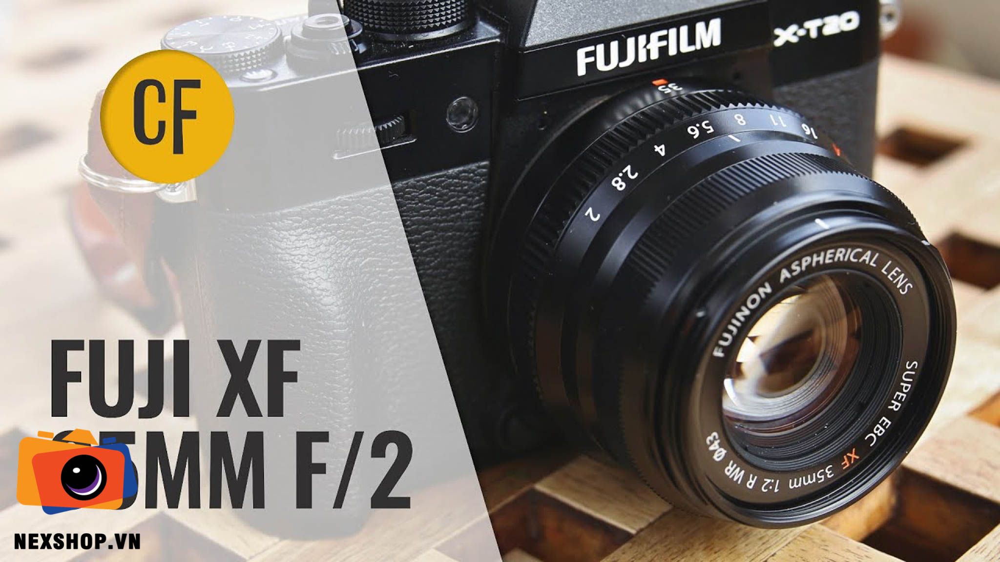 Ống kính Fujinon XC35mm F2.0 | Hàng chính hãng (Hàng đã ACTIVATE)