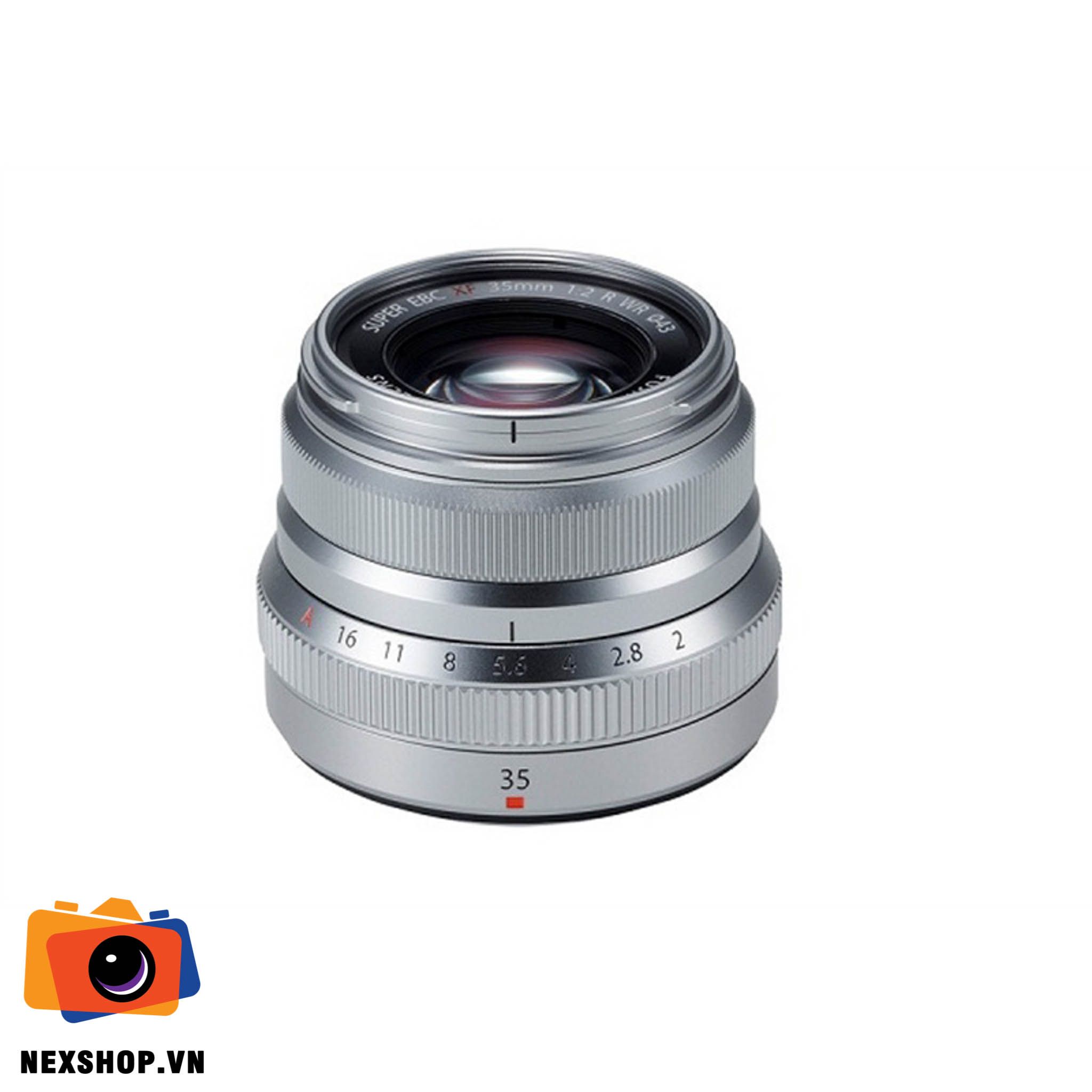 Ống kính Fujinon XF35mm F2 R WR | Bạc | Hàng chính hãng (Hàng đã ACTIVATE)