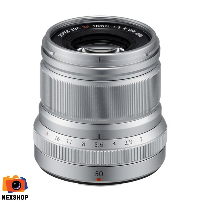 Ống kính Fujinon XF50mm F2 R WR | Bạc | Hàng chính hãng