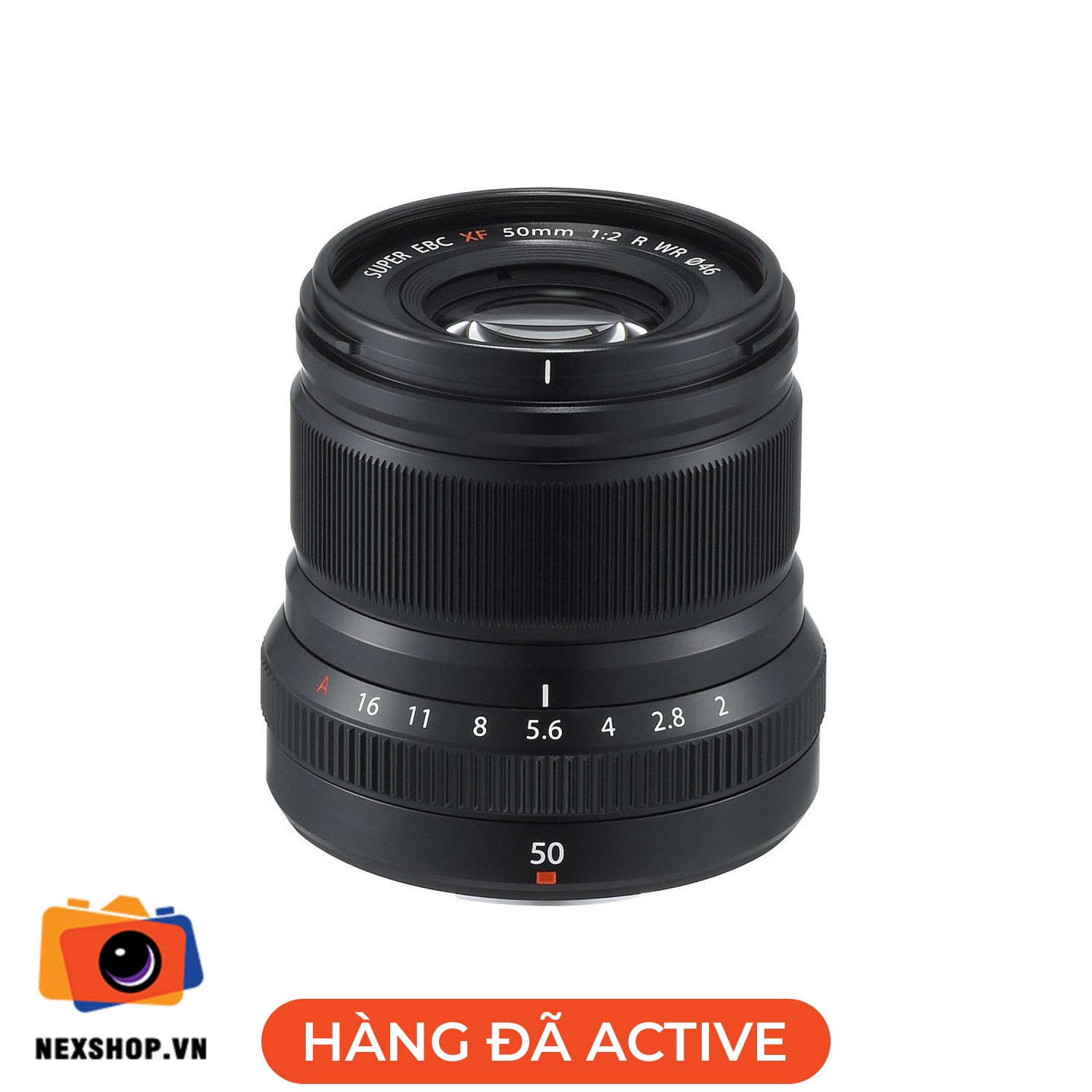 Ống kính Fujinon XF50mm F2 R WR | Chính hãng (Hàng đã ACTIVATE)