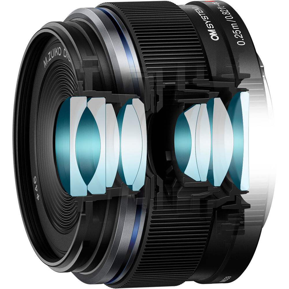 Ống kính OM SYSTEM M.Zuiko Digital 17mm F1.8 II | Chính hãng FullVAT góc cạnh chi tiết