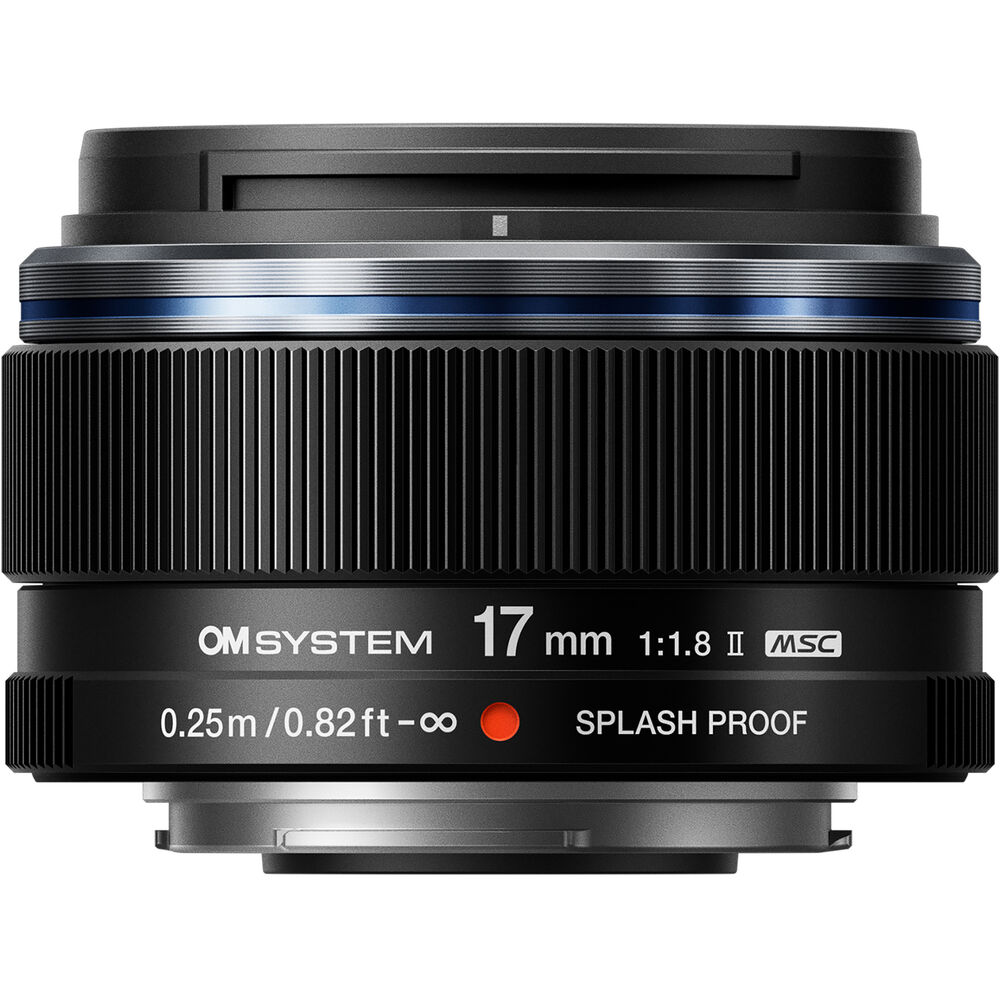 Ống kính OM SYSTEM M.Zuiko Digital 17mm F1.8 II ngàm Micro Four Thirds