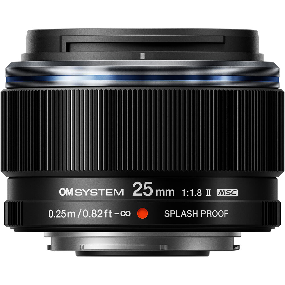 Ống kính OM SYSTEM M.Zuiko Digital 25mm F1.8 II ngàm Micro Four Thirds