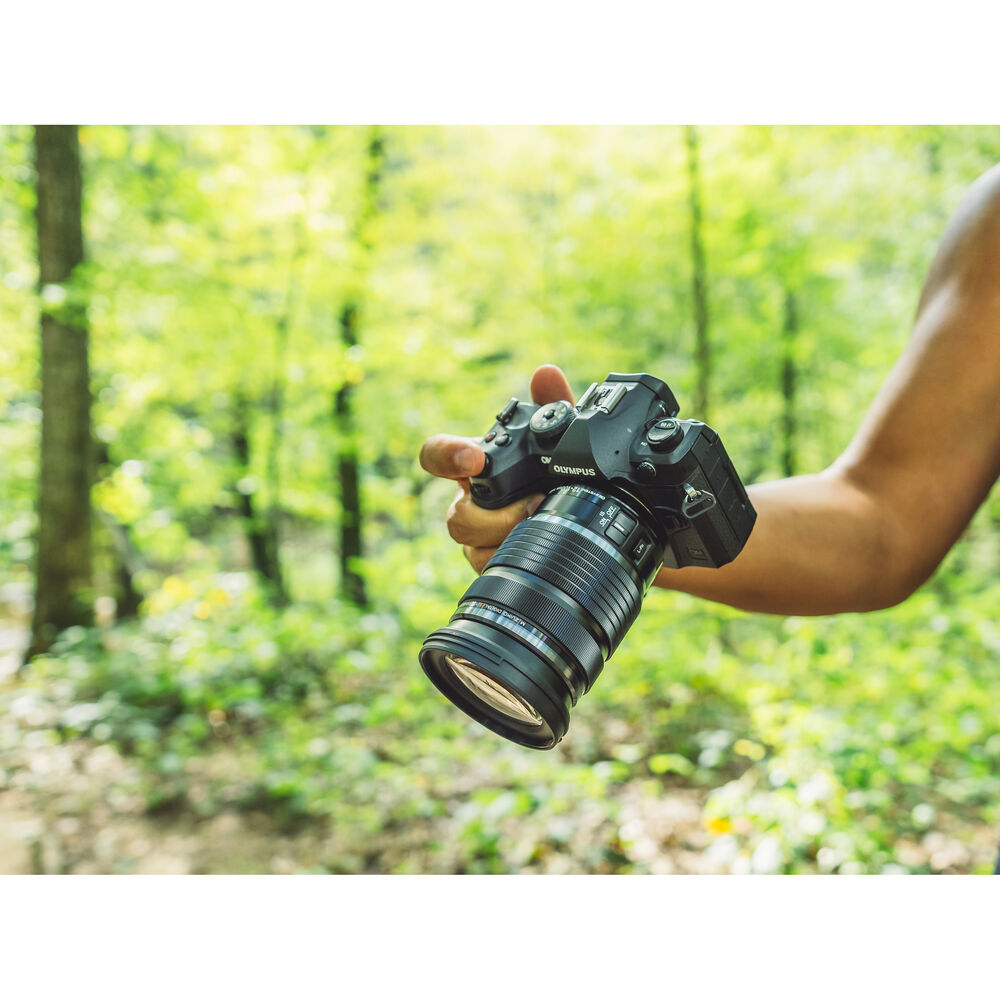 Ống kính OM SYSTEM M.Zuiko Digital ED 12-100mm F4 IS PRO | Chính hãng FullVAT góc cạnh chi tiết