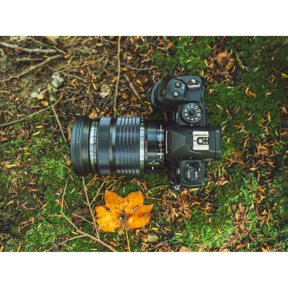 Ống kính OM SYSTEM M.Zuiko Digital ED 12-100mm F4 IS PRO | Chính hãng FullVAT góc cạnh chi tiết