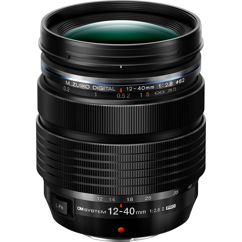 Ống kính OM SYSTEM M.Zuiko Digital ED 12-40mm F2.8 PRO II ngàm Micro Four Thirds