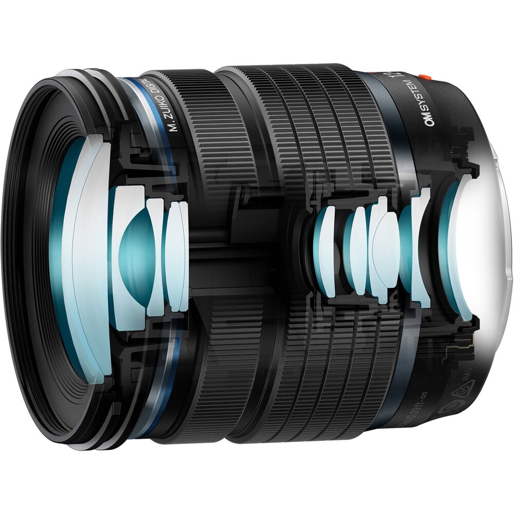 Ống kính OM SYSTEM M.Zuiko Digital ED 12-45mm F4 PRO ngàm Micro Four Thirds