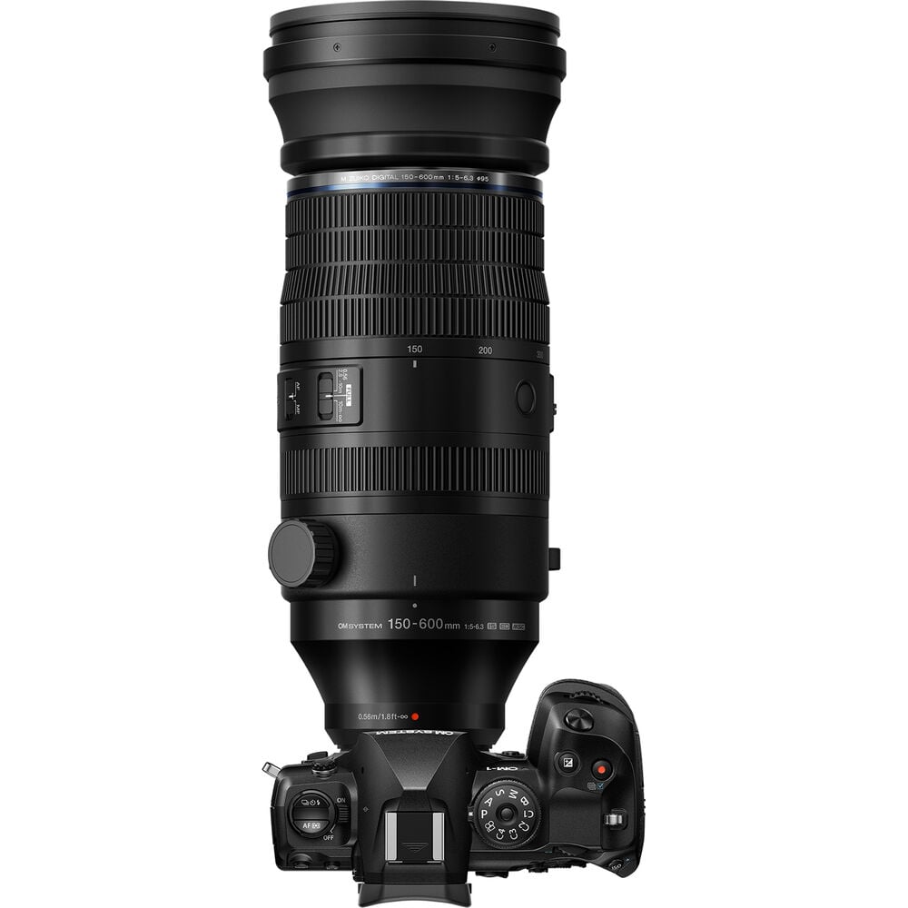 Ống kính OM SYSTEM M.Zuiko Digital ED 150-600mm F5.0-6.3 IS ngàm Micro Four Thirds