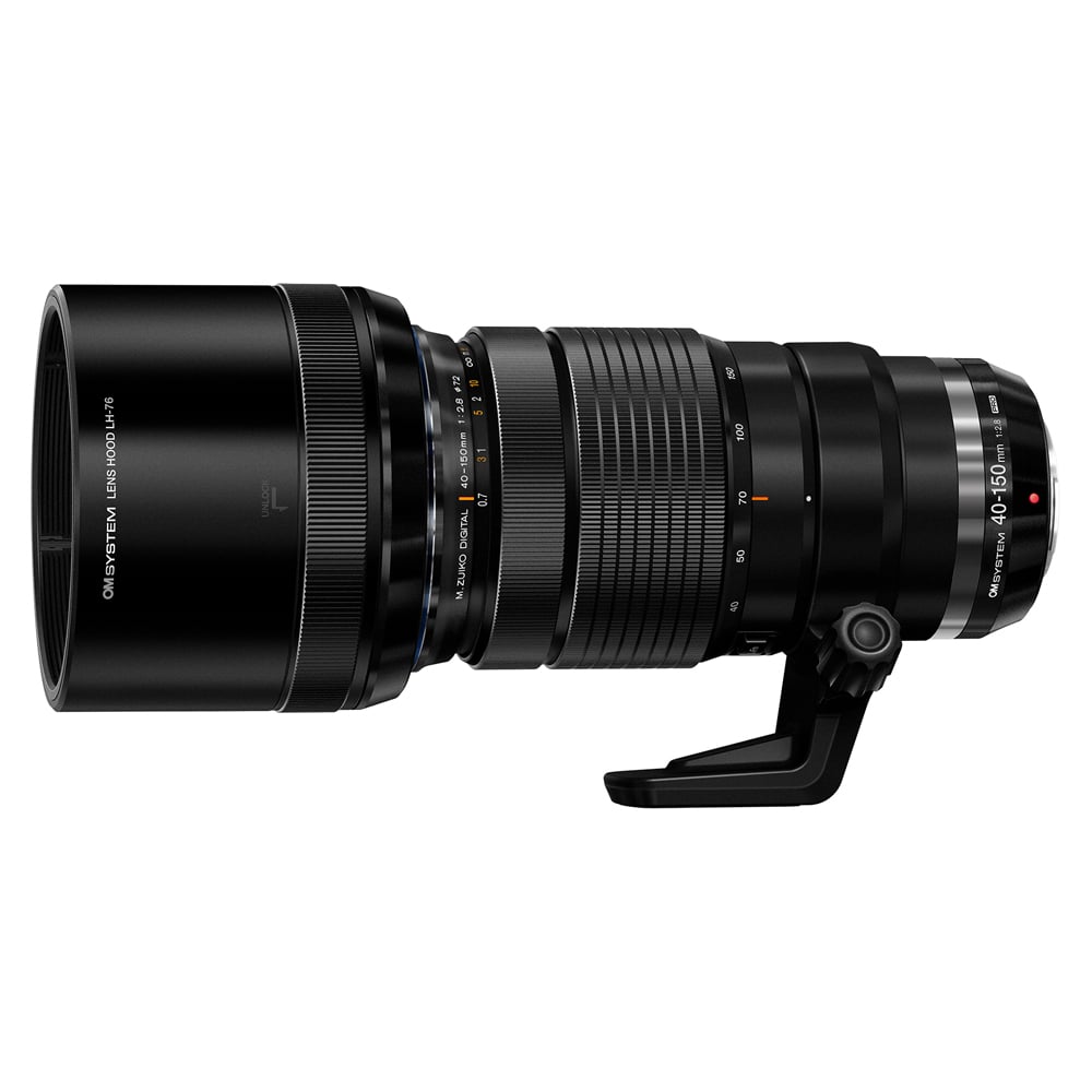 Ống kính OM SYSTEM M.Zuiko Digital ED 40-150mm F2.8 PRO | Chính hãng FullVAT góc cạnh chi tiết
