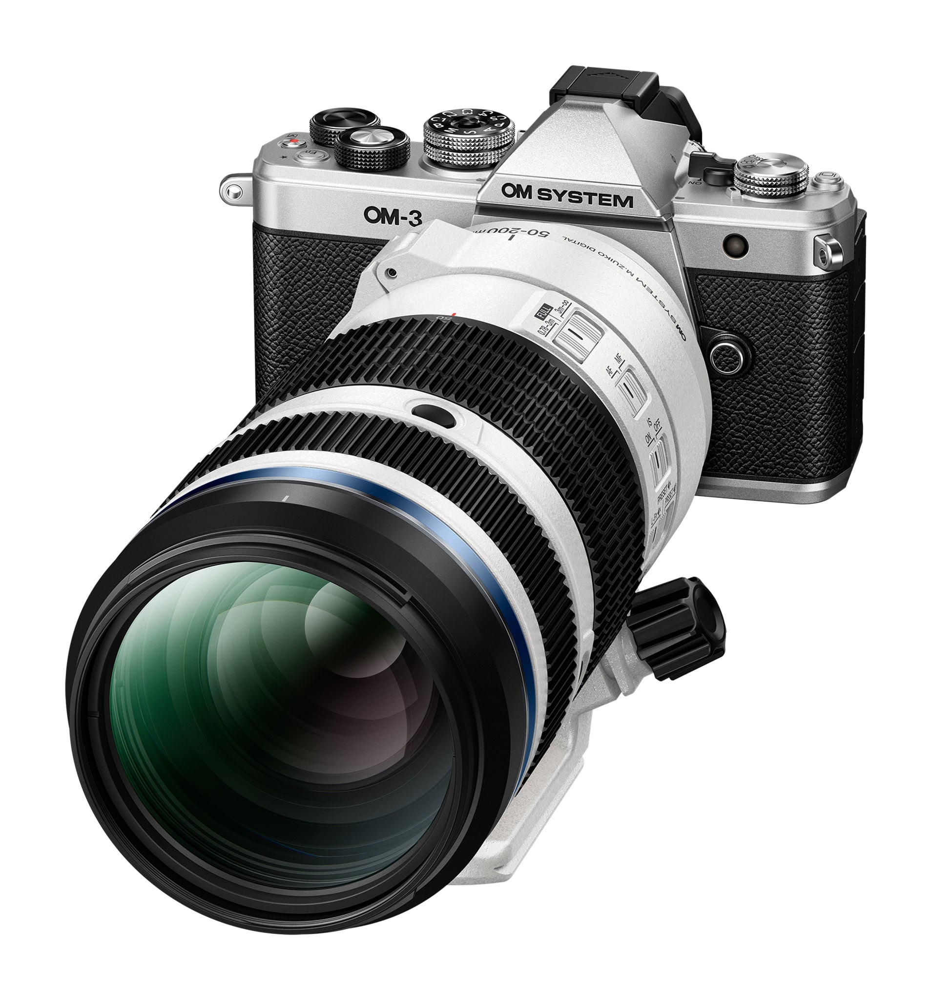 Ống kính OM SYSTEM M.Zuiko Digital ED 50-200mm F2.8 IS PRO ngàm Micro Four Thirds