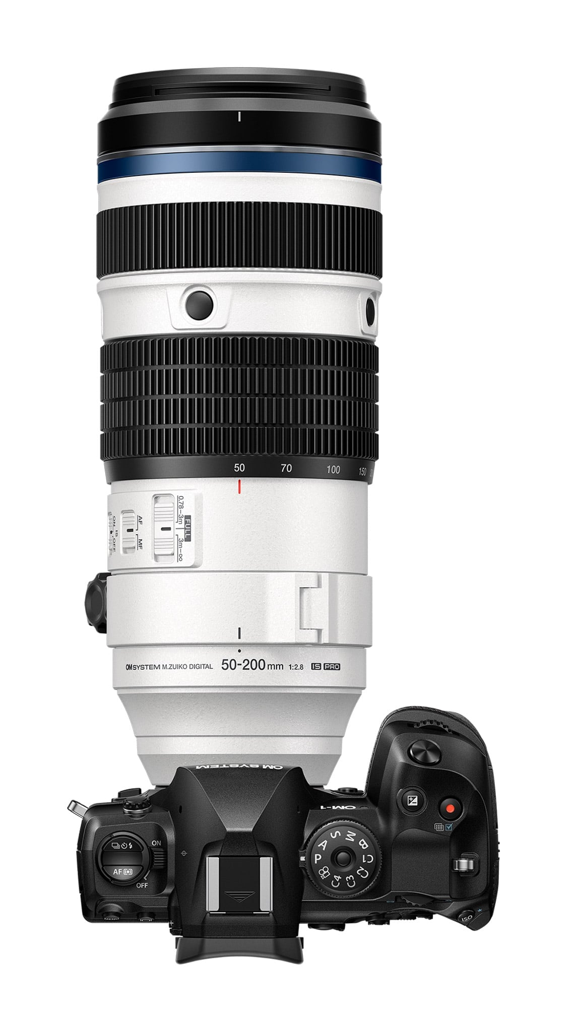 Ống kính OM SYSTEM M.Zuiko Digital ED 50-200mm F2.8 IS PRO ngàm Micro Four Thirds