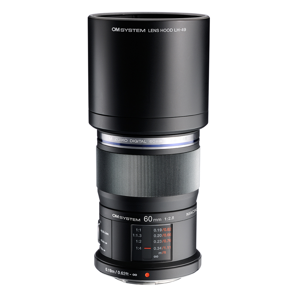 Ống kính OM SYSTEM M.Zuiko Digital ED 60mm F2.8 Macro ngàm Micro Four Thirds