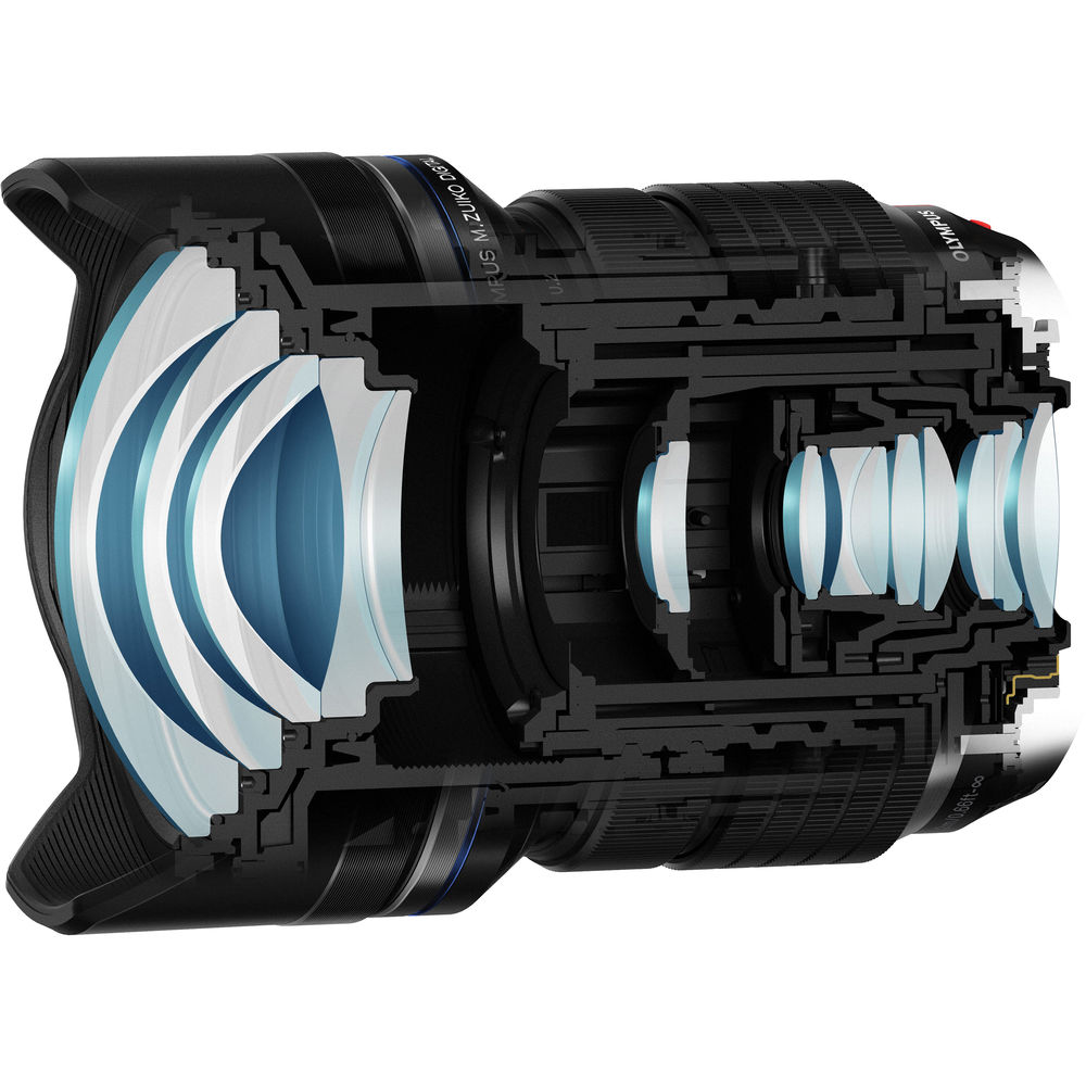 Ống kính OM SYSTEM M.Zuiko Digital ED 7-14mm F2.8 PRO | Chính hãng FullVAT góc cạnh chi tiết