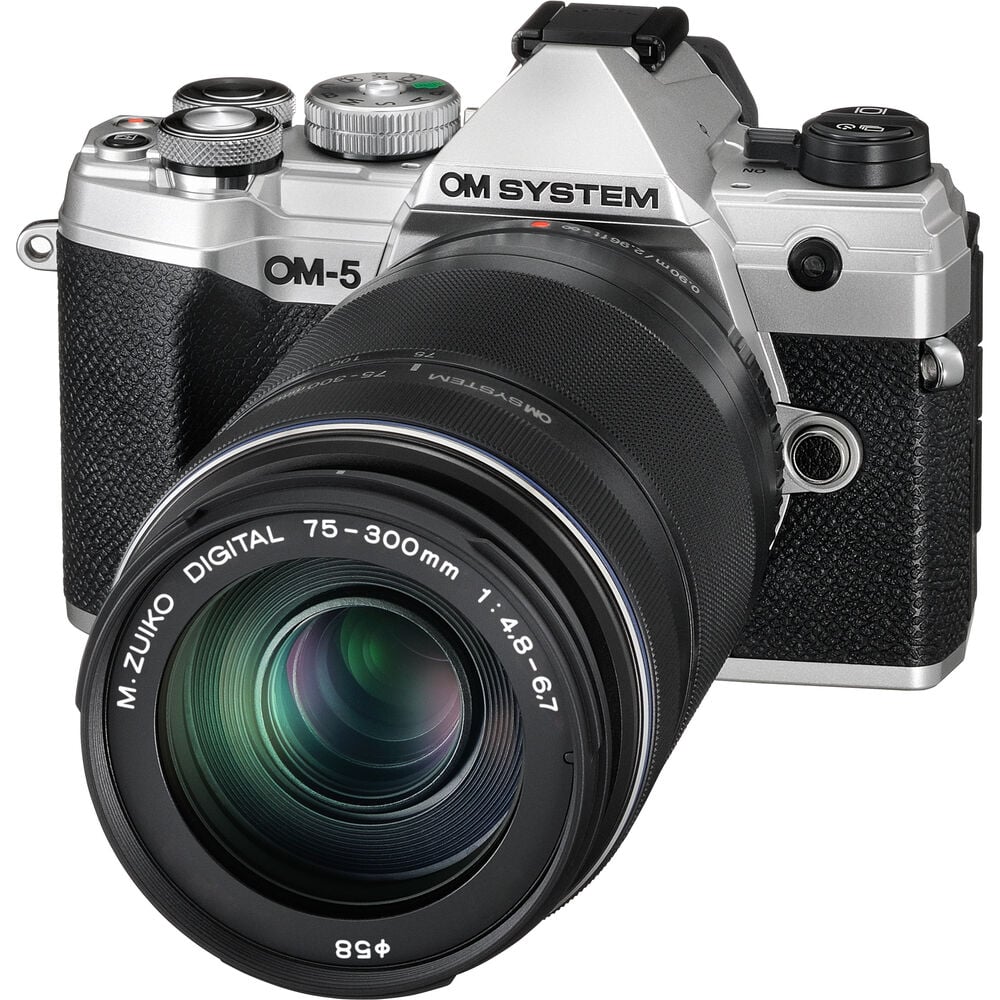 Ống kính OM SYSTEM M.Zuiko Digital ED 75-300mm F4.8-6.7 II | Chính hãng FullVAT góc cạnh chi tiết