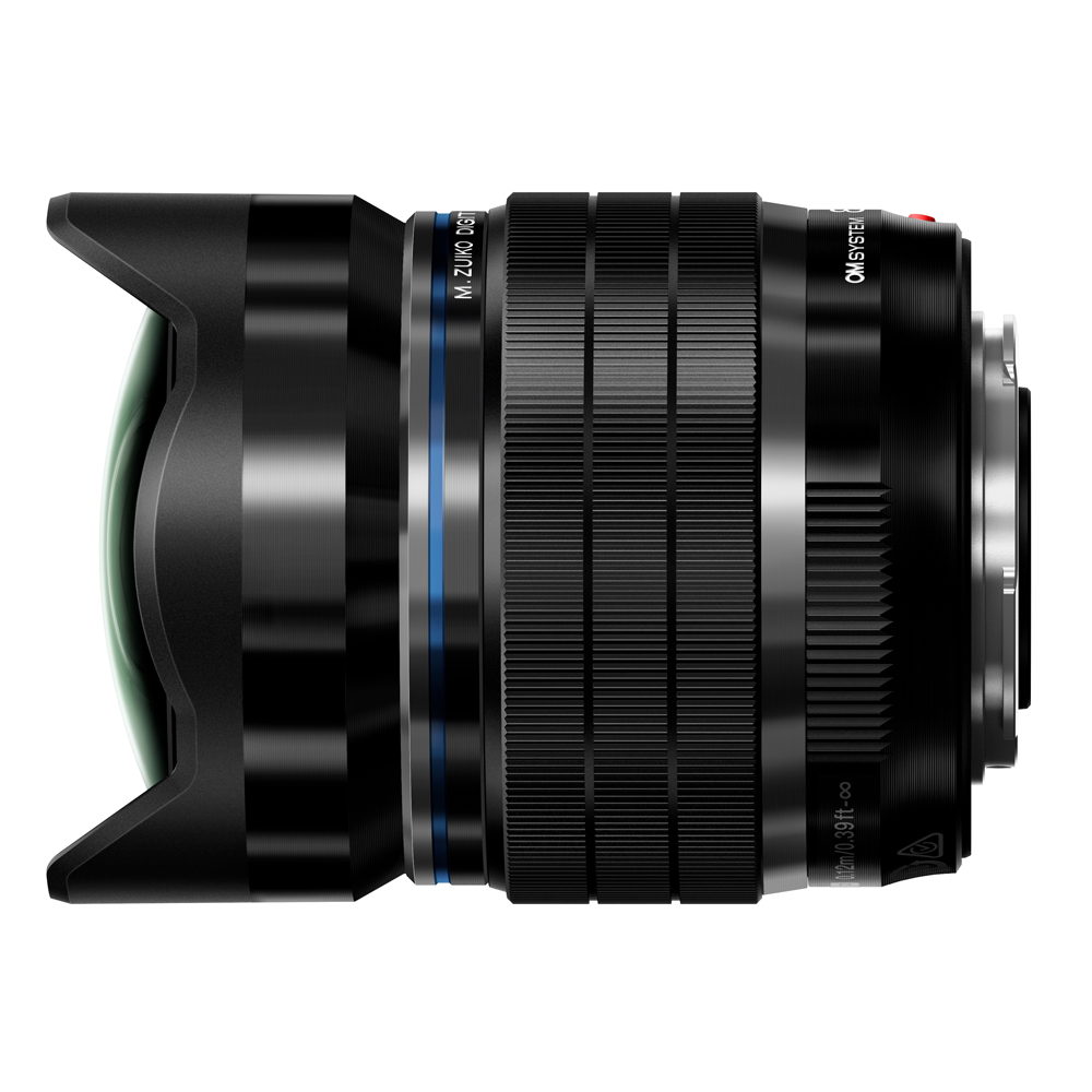 Ống kính OM SYSTEM M.Zuiko Digital ED 8mm F1.8 Fisheye PRO | Chính hãng FullVAT góc cạnh chi tiết