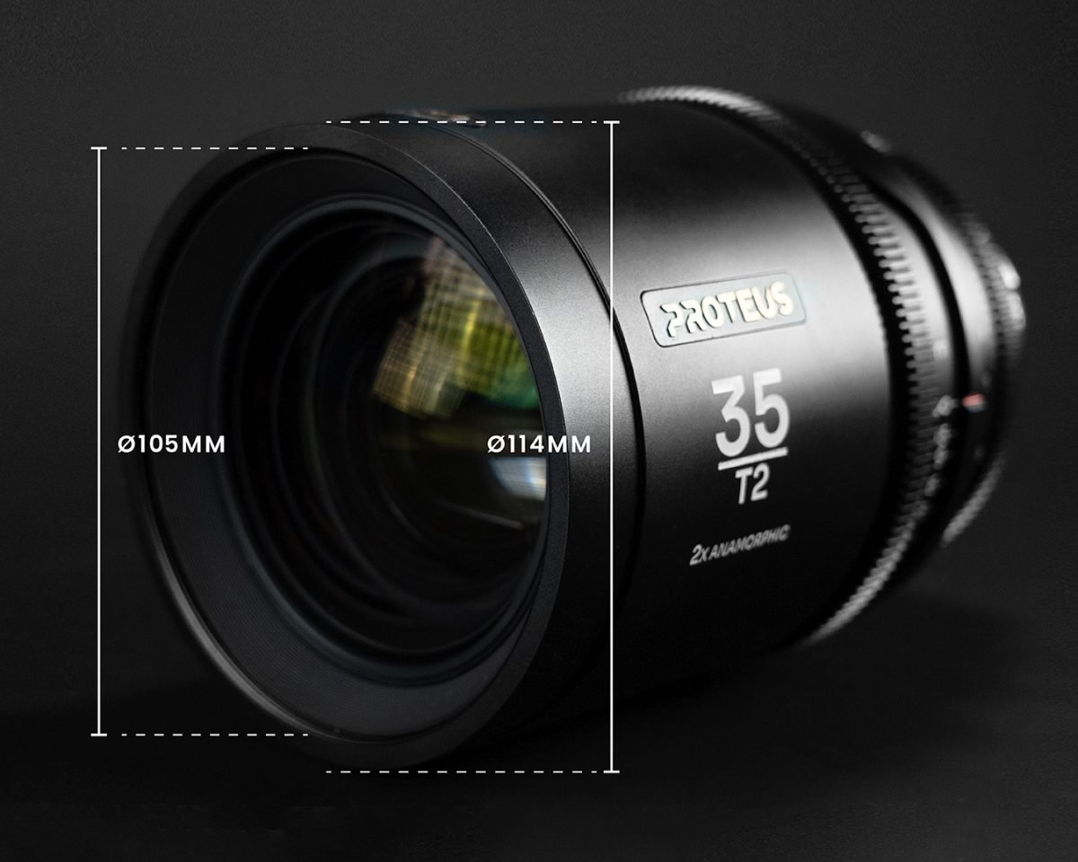 Ống kính Proteus Flex 2X Anamorphic Series PL | Chính hãng