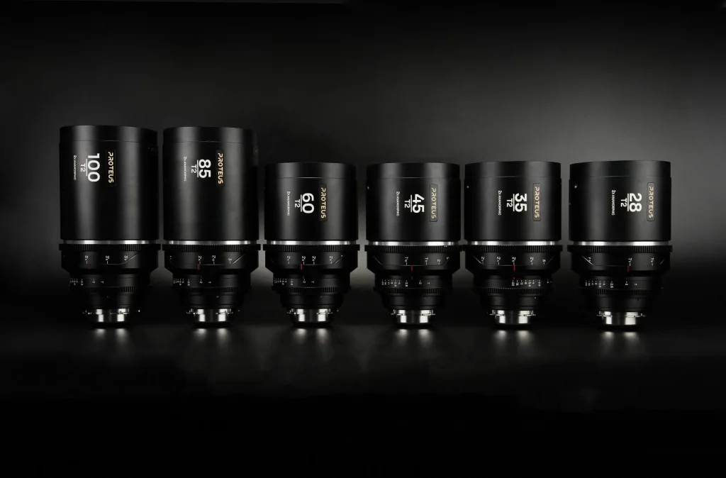 Ống kính Proteus Flex 2X Anamorphic Series PL | Chính hãng