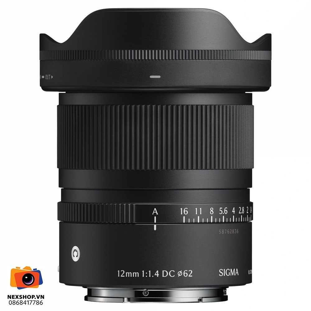 Ống kính Sigma 12mm F1.4 DC Contemporary ngàm Sony E | Chính hãng