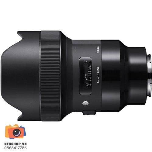 Ống kính Sigma 14mm f/1.8 DG HSM Art ngàm Sony E | Chính hãng