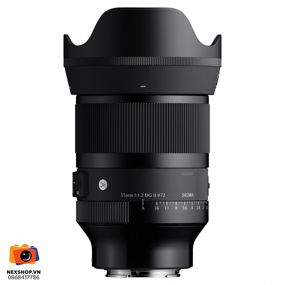 Ống kính Sigma 35mm F1.2 DG II Art for Sony E | Chính hãng