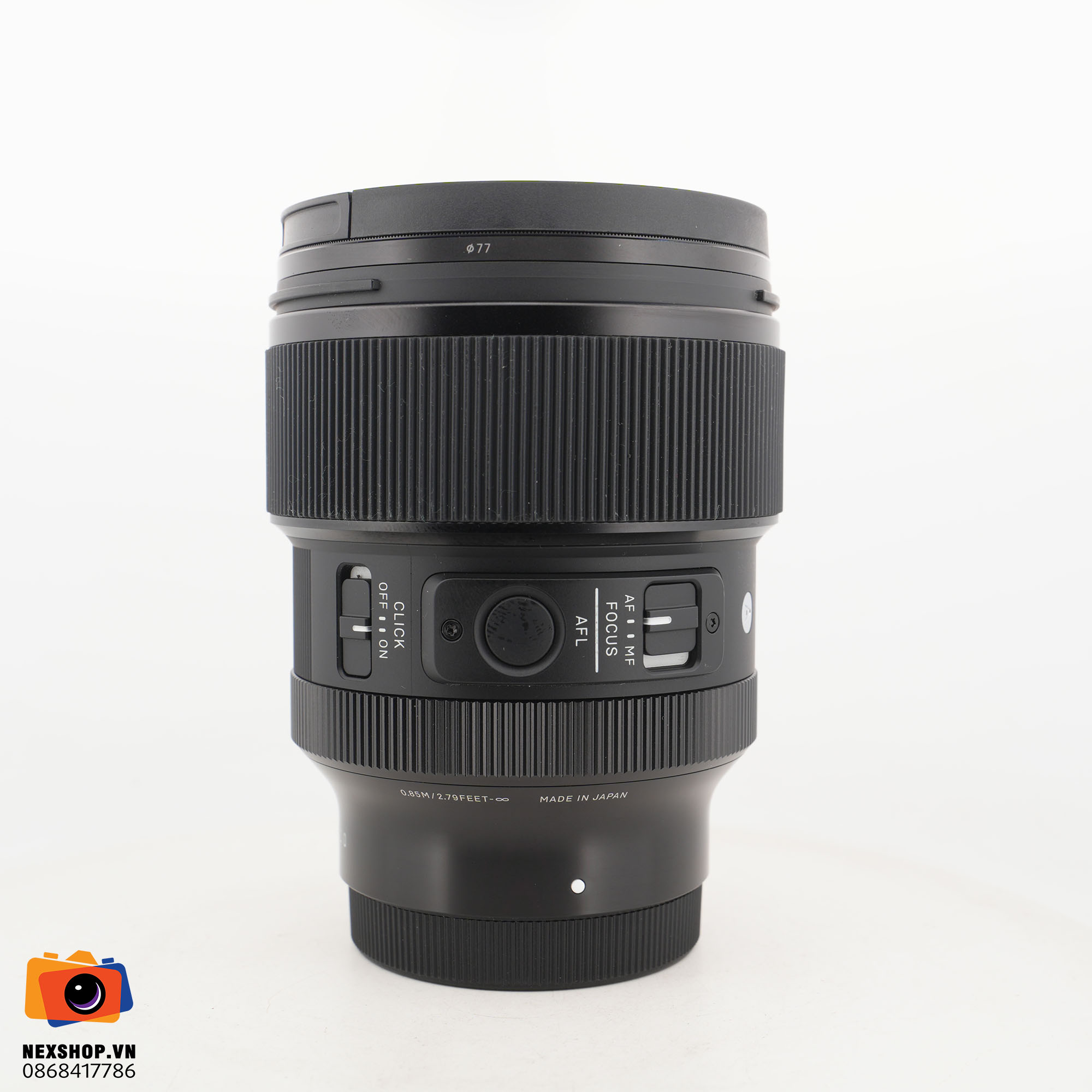 Ống kính Sigma 85mm f/1.4 DG DN Art ngàm E | Likenew | Chính hãng