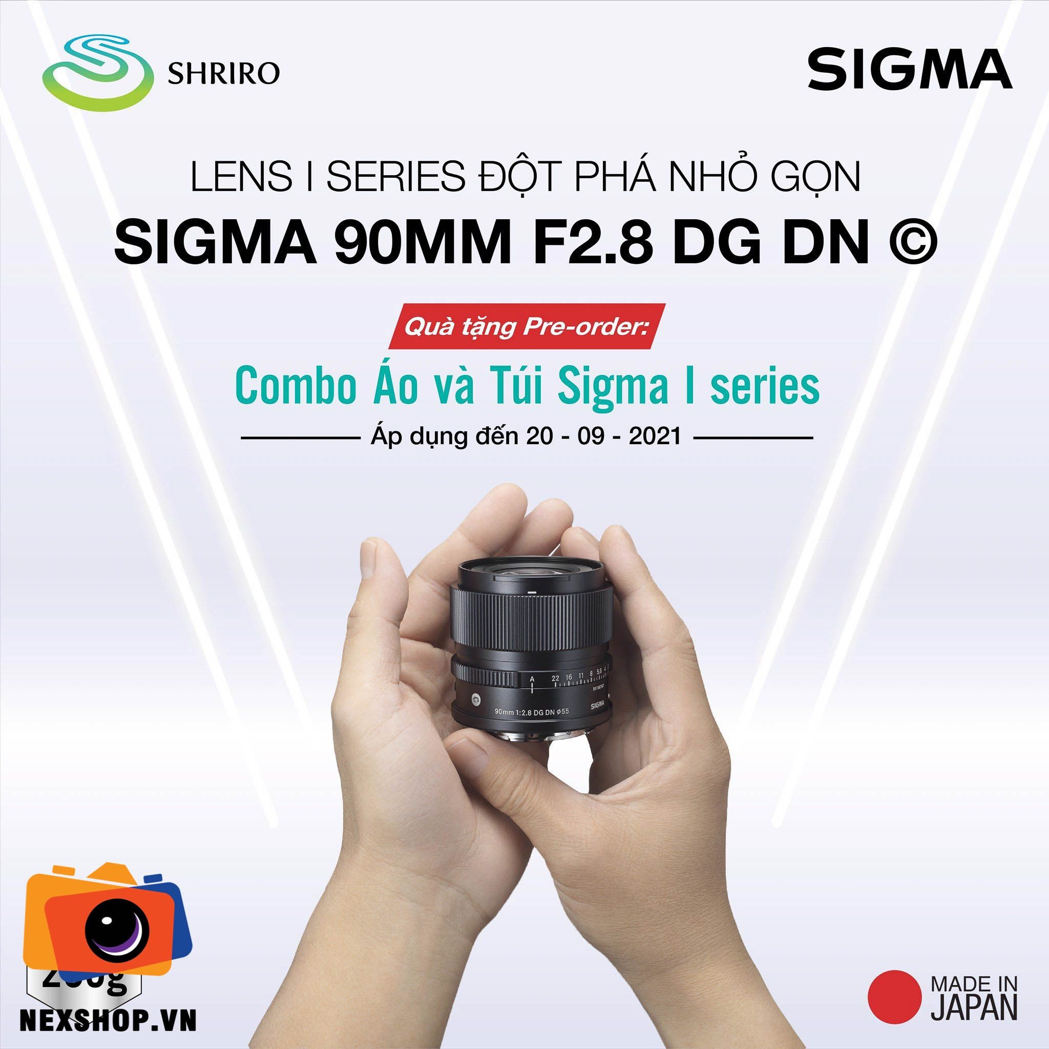 Ống kính Sigma 90mm F2.8 DG DN FE | Chính hãng