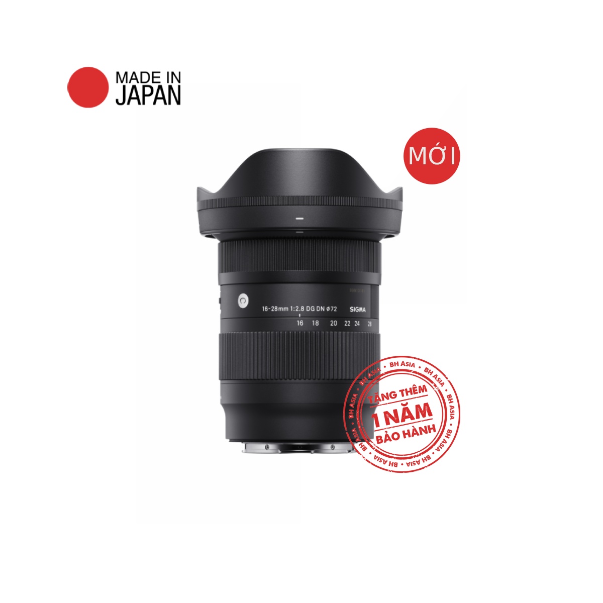 Ống kính Sigma AF 16-28mm F2.8 DG DN Contemporary ngàm Sony E | Chính hãng | Fullvat