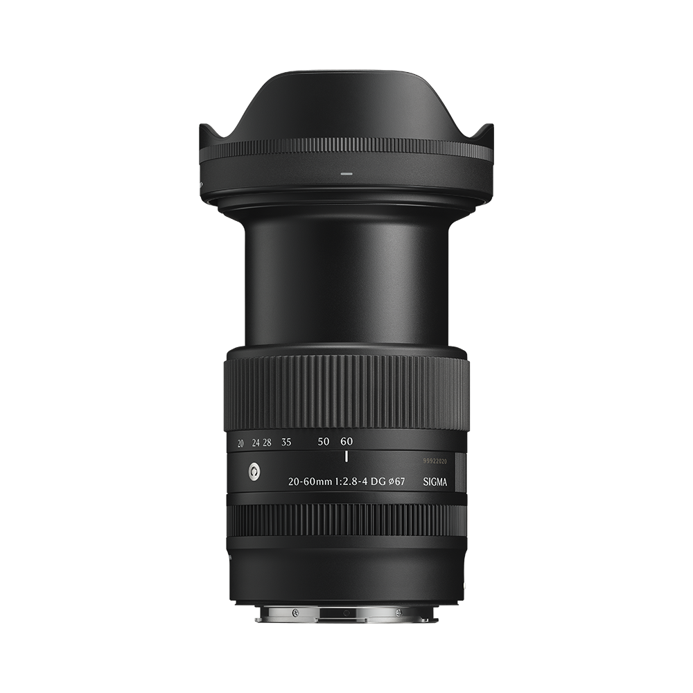 Ống kính Sigma AF 20-60mm F2.8-4 DG Contemporary khi vươn zoom ra tiêu cự 60mm