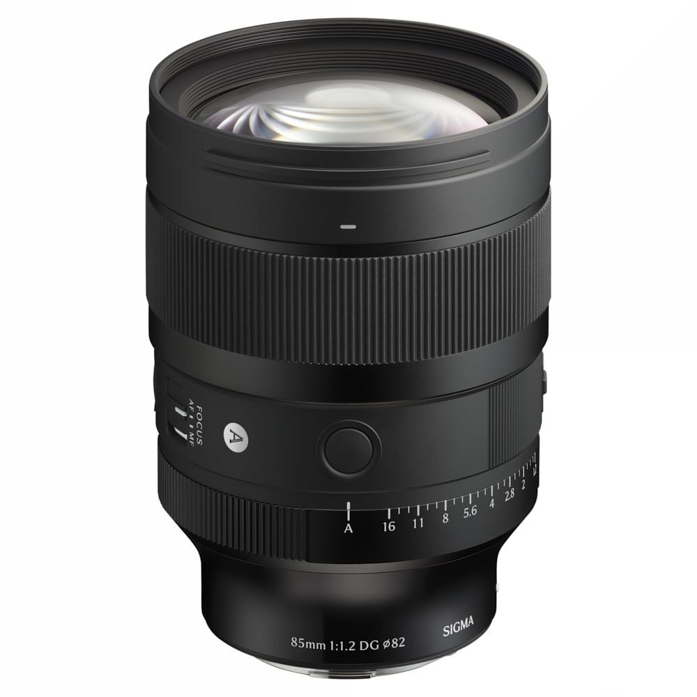 Vòng khẩu độ vật lý và hệ thống công tắc điều khiển trên Sigma 85mm f/1.2 DG Art