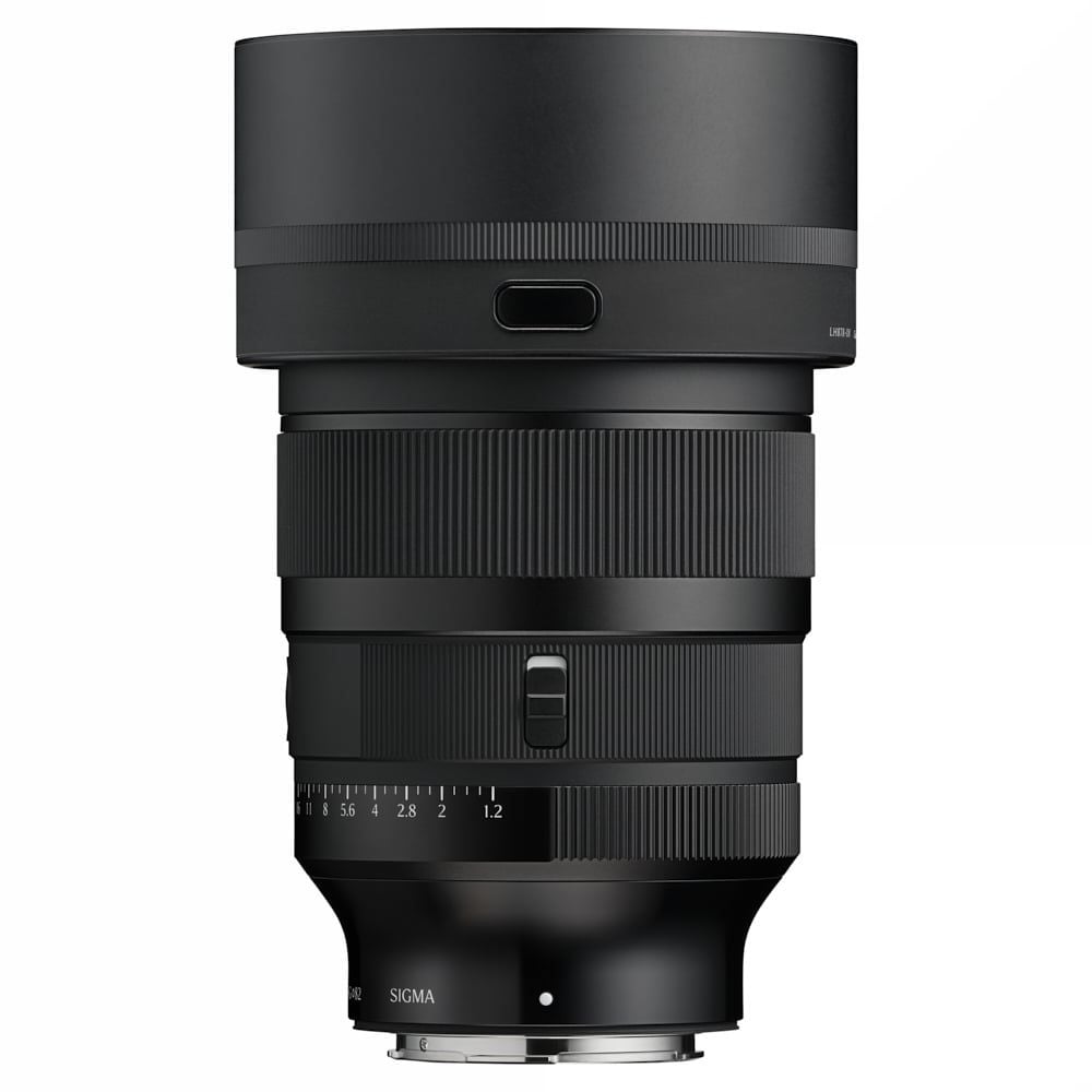Loa che nắng Hood và nắp che trước ống kính Sigma 85mm f/1.2 DG Art