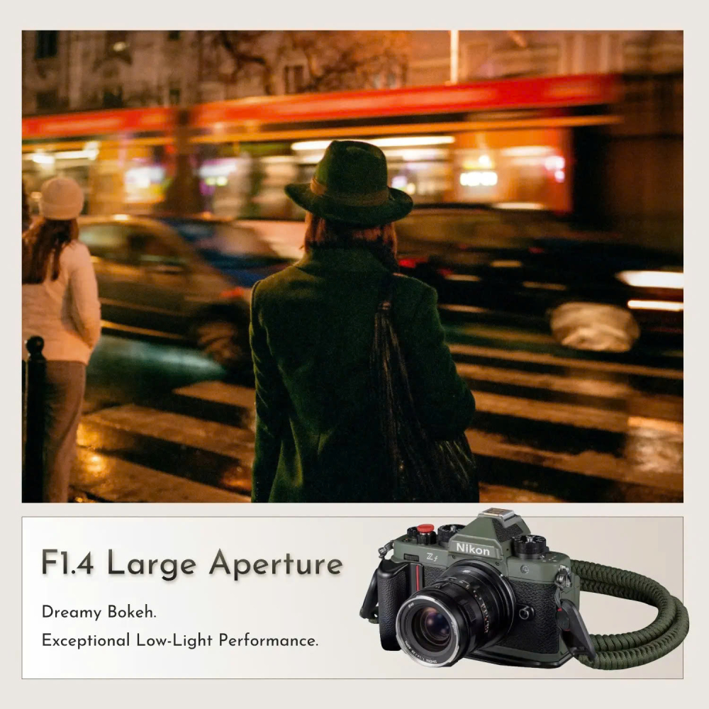 Ống kính Simera 28mm f/1.4 Z/M/E/RF/X Mount Full-Frame Manual Lens | Chính hãng