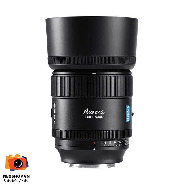 Ống kính Sirui Aurora 85mm f/1.4 Fujifilm XF | Chính hãng