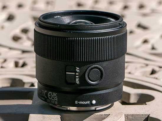 Ống kính Sony E 11mm F1.8 | Hàng Chính hãng