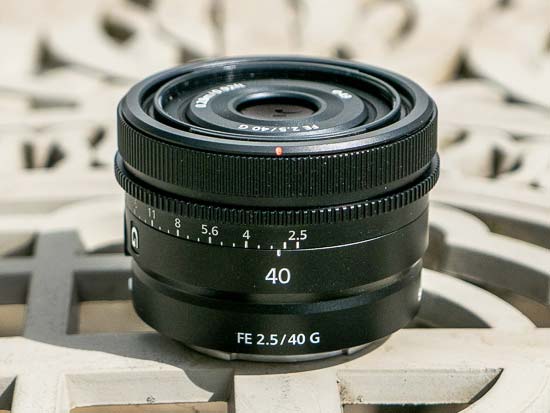 Ống kính Sony FE 40mm f/2.5 G Lens Chính hãng