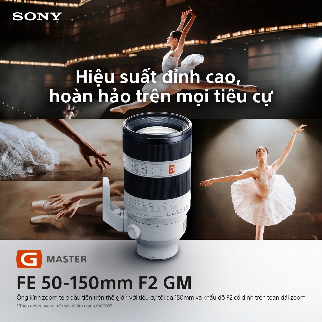 Ống kính Sony FE 50-150mm F2.0 GM / SEL50150GM