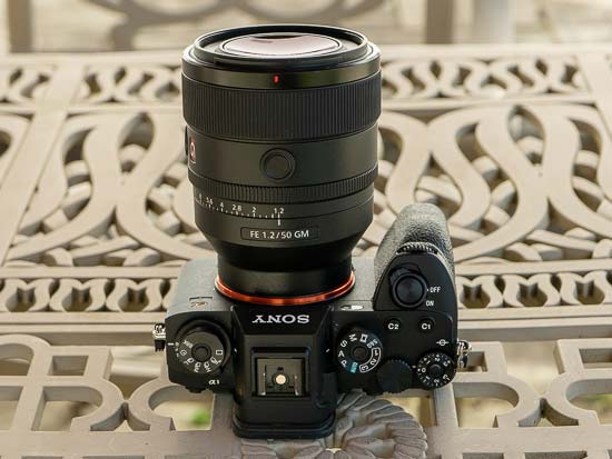 Ống kính Sony FE 50mm f/1.2 G Master Lens