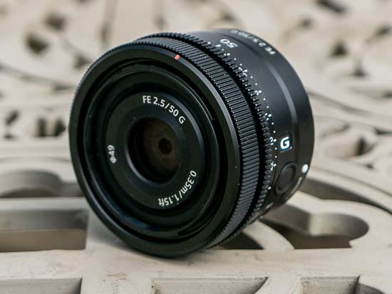 Ống kính Sony FE 50mm f/2.5 G Lens chính hãng